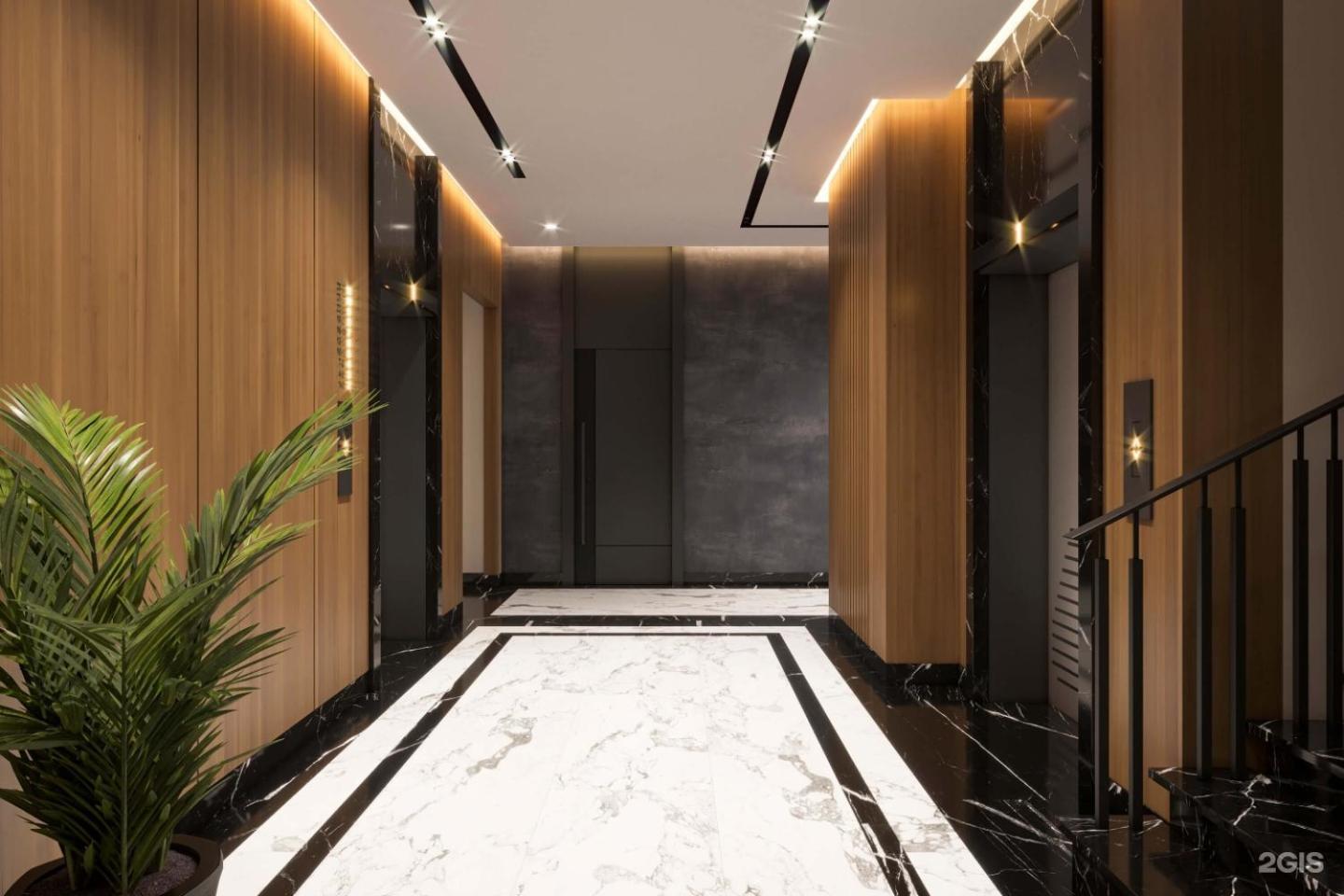 двухкомнатная с роскошным видом на Exclusive Apartment *